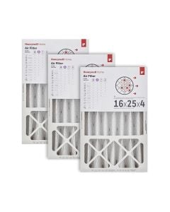 Honeywell Home 16x25x4 MERV 8 Furnace Filter (3-pack)